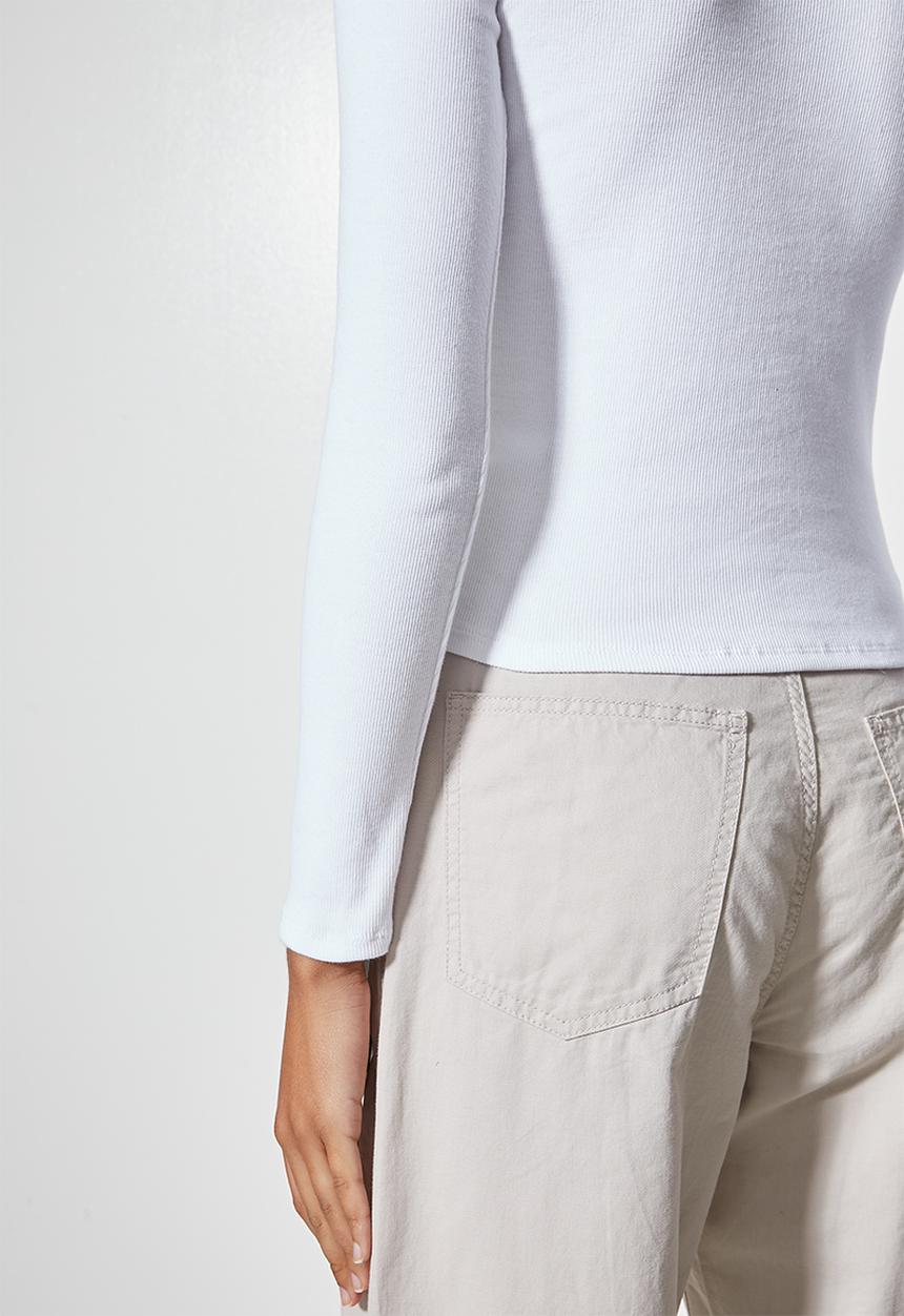 Superbalist - 2-pack crew neck rib tops - black & white