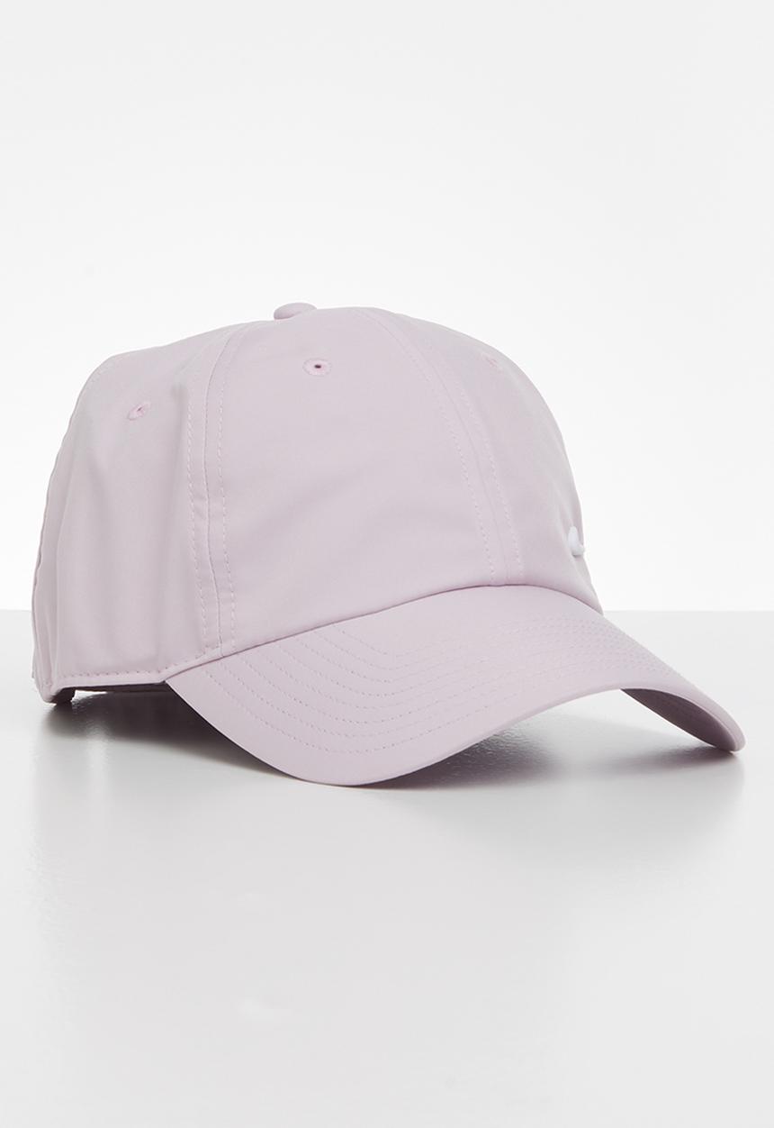 Nike - U nsw df h86 metal swoosh cap - iced lilac/white