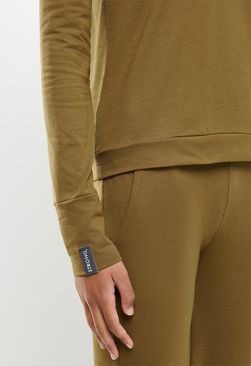 STRONG by T-Shirt Bed Co. - Ladies basic - moss