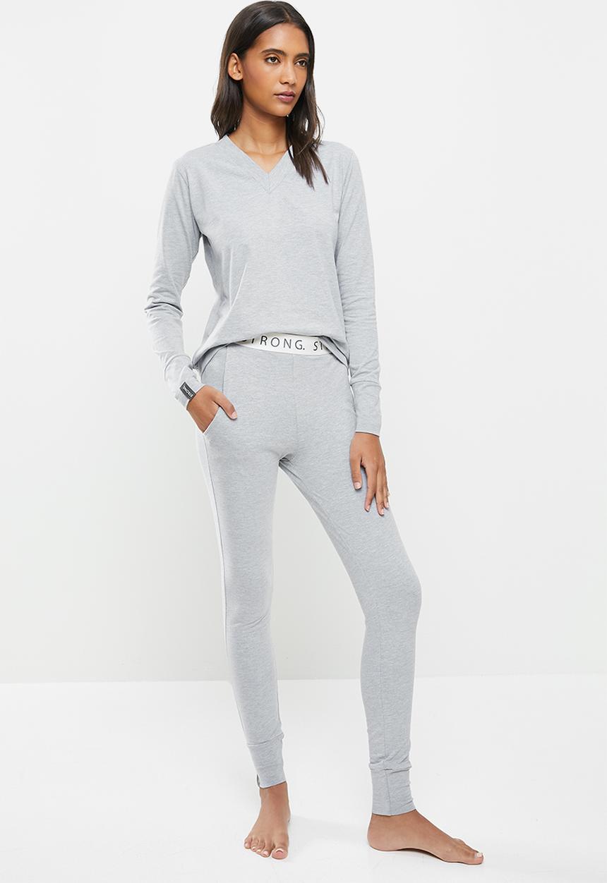 STRONG by T-Shirt Bed Co. - Ladies jogger - grey