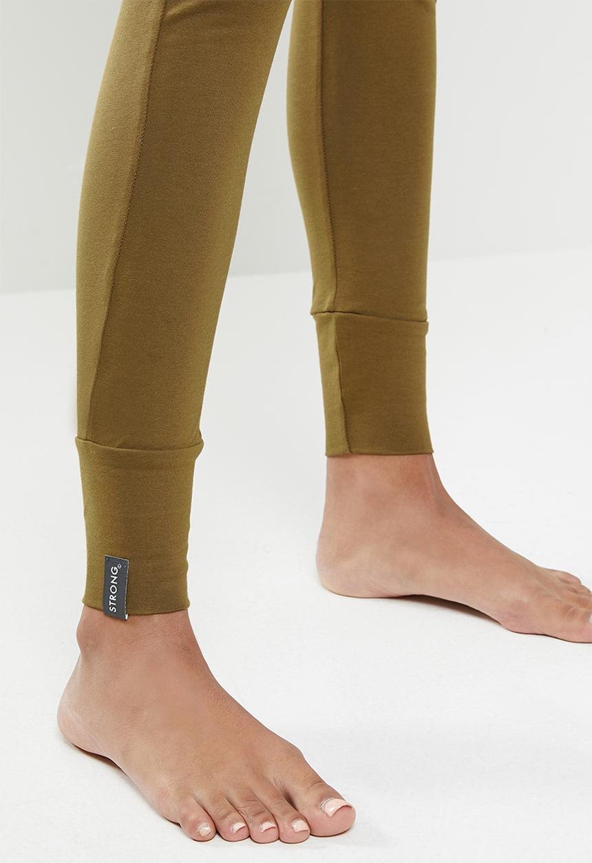 STRONG by T-Shirt Bed Co. - Ladies jogger - moss