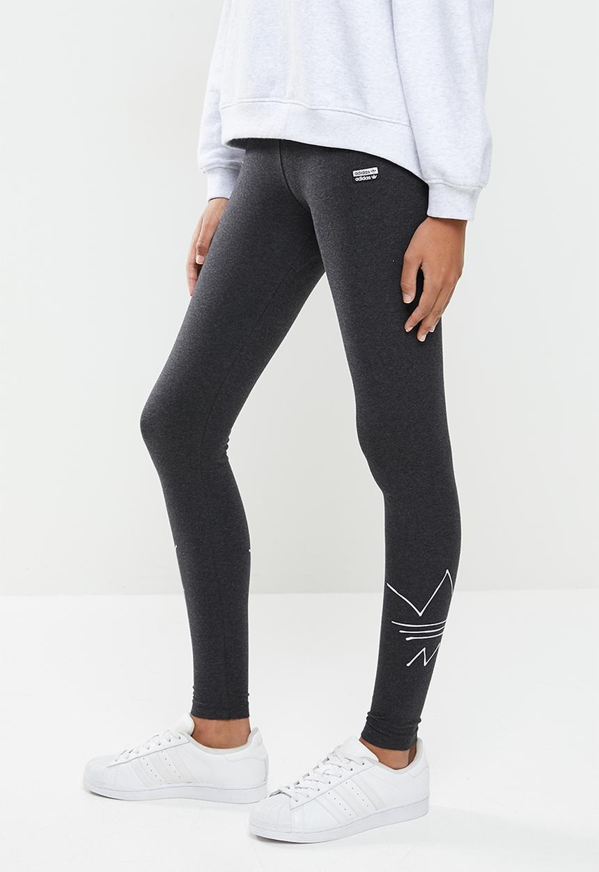 adidas Originals - R.y.v women in power tights - charcoal 