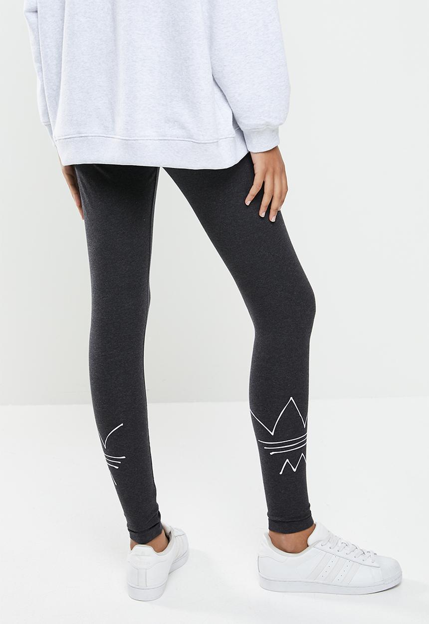 adidas Originals - R.y.v women in power tights - charcoal 