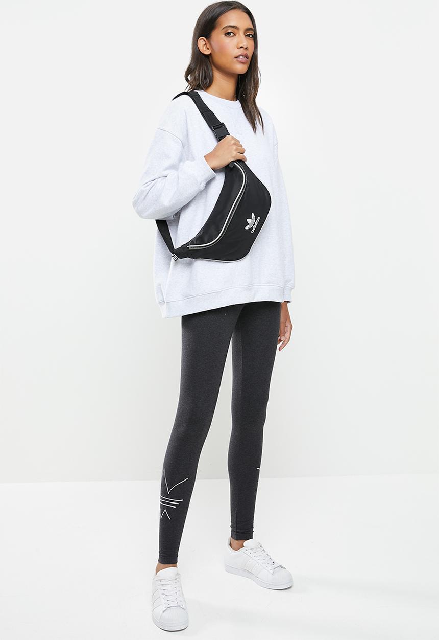adidas Originals - R.y.v women in power tights - charcoal 