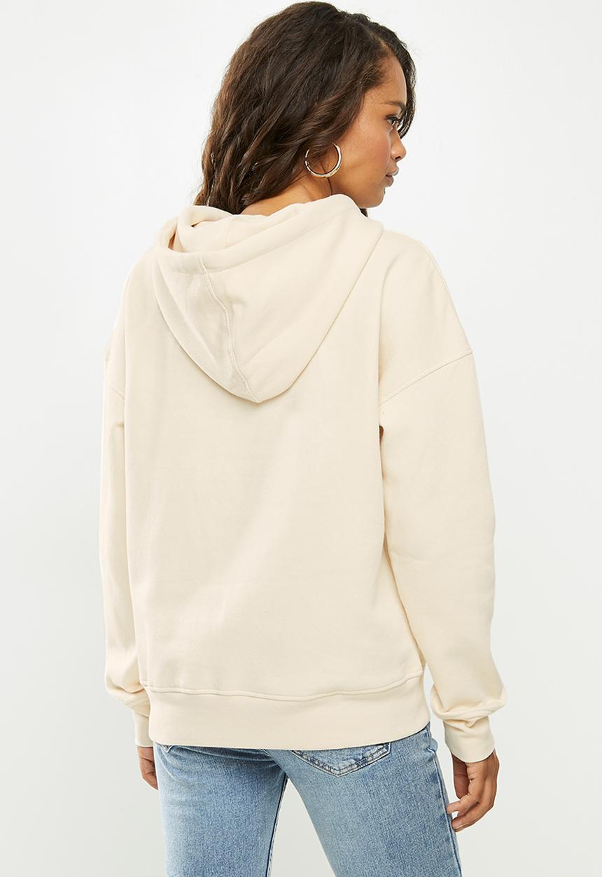 Missguided - Petite basic hoodie - sand