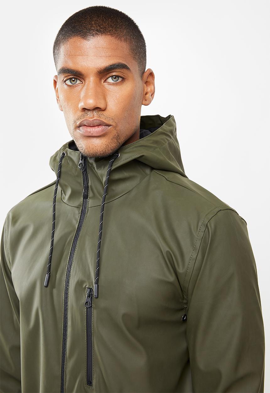Brave Soul - Cheetham hooded parka - khaki