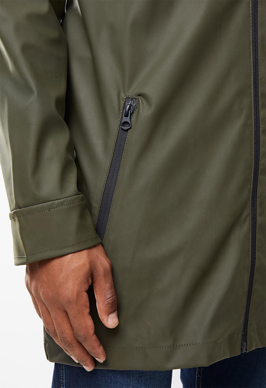 Brave Soul - Cheetham hooded parka - khaki