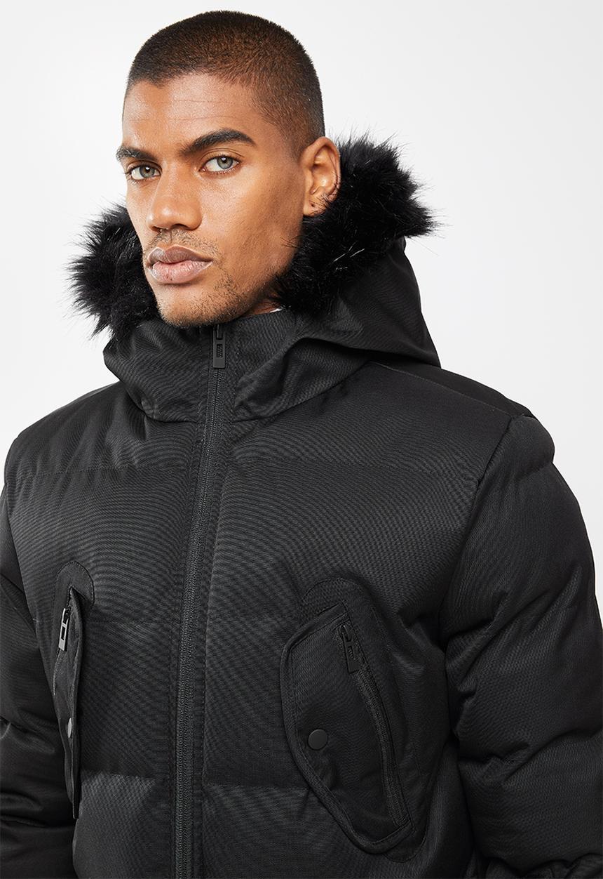 Brave Soul - Brampton jacket - black