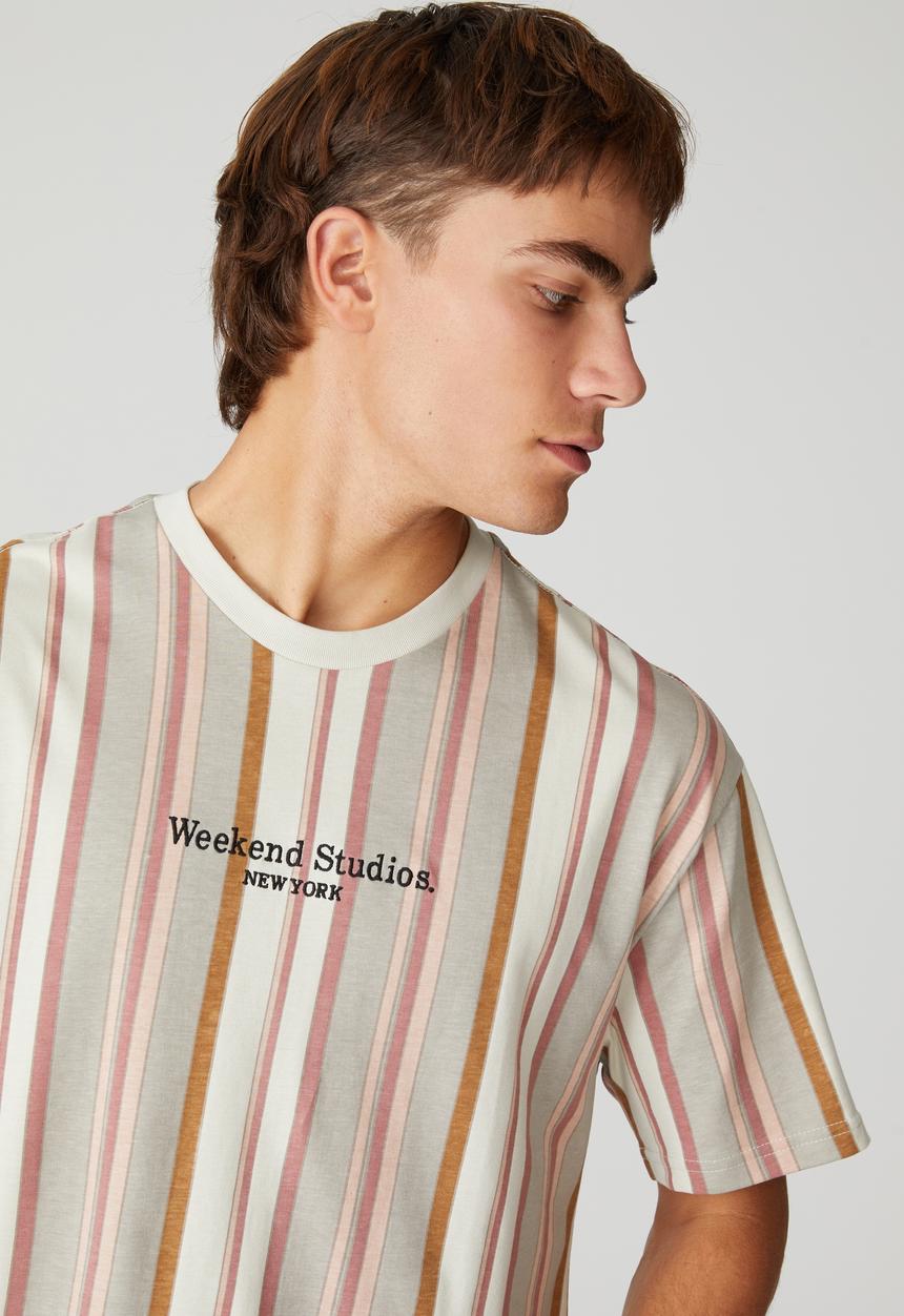 Cotton On - Downtown T-shirt - ivory 
