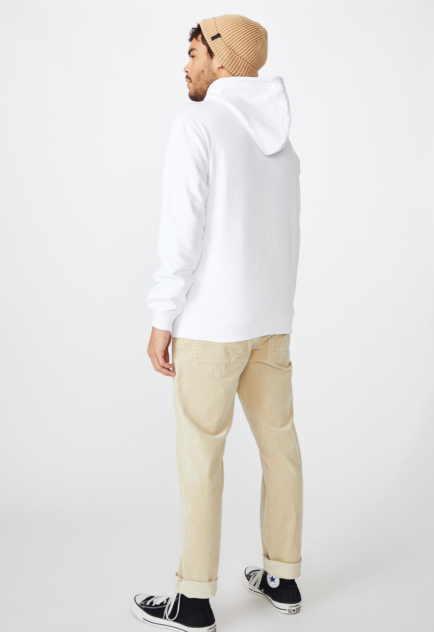 Cotton On - Essential fleece pullover - white