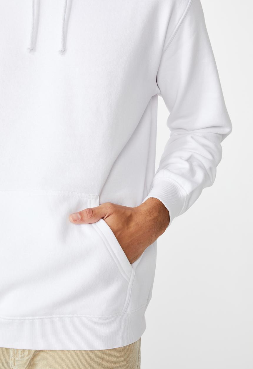 Cotton On - Essential fleece pullover - white