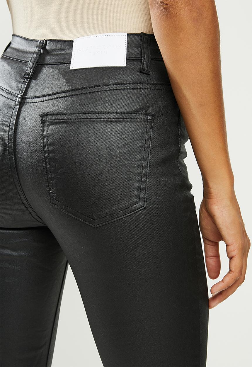 Glamorous - Petite coated jeans - black