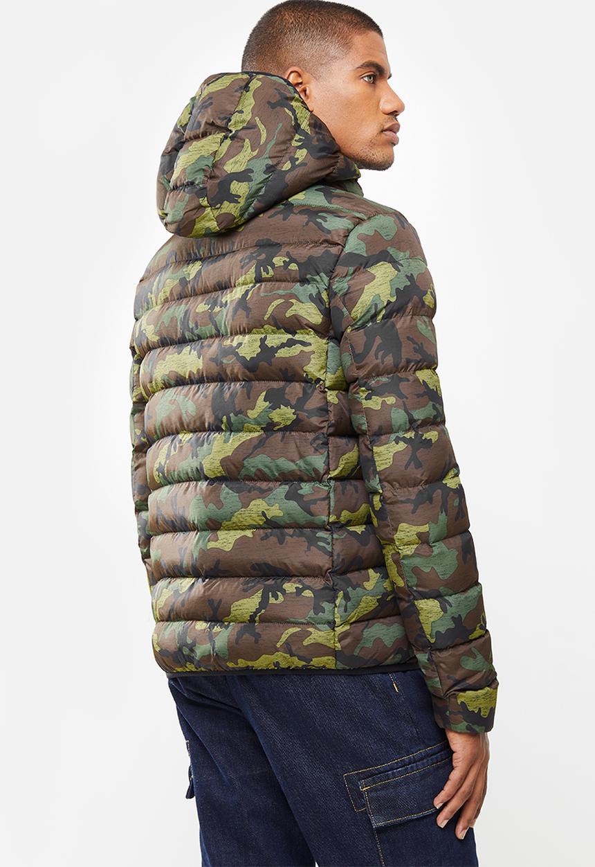 Brave Soul - Grant camo jacket - multi