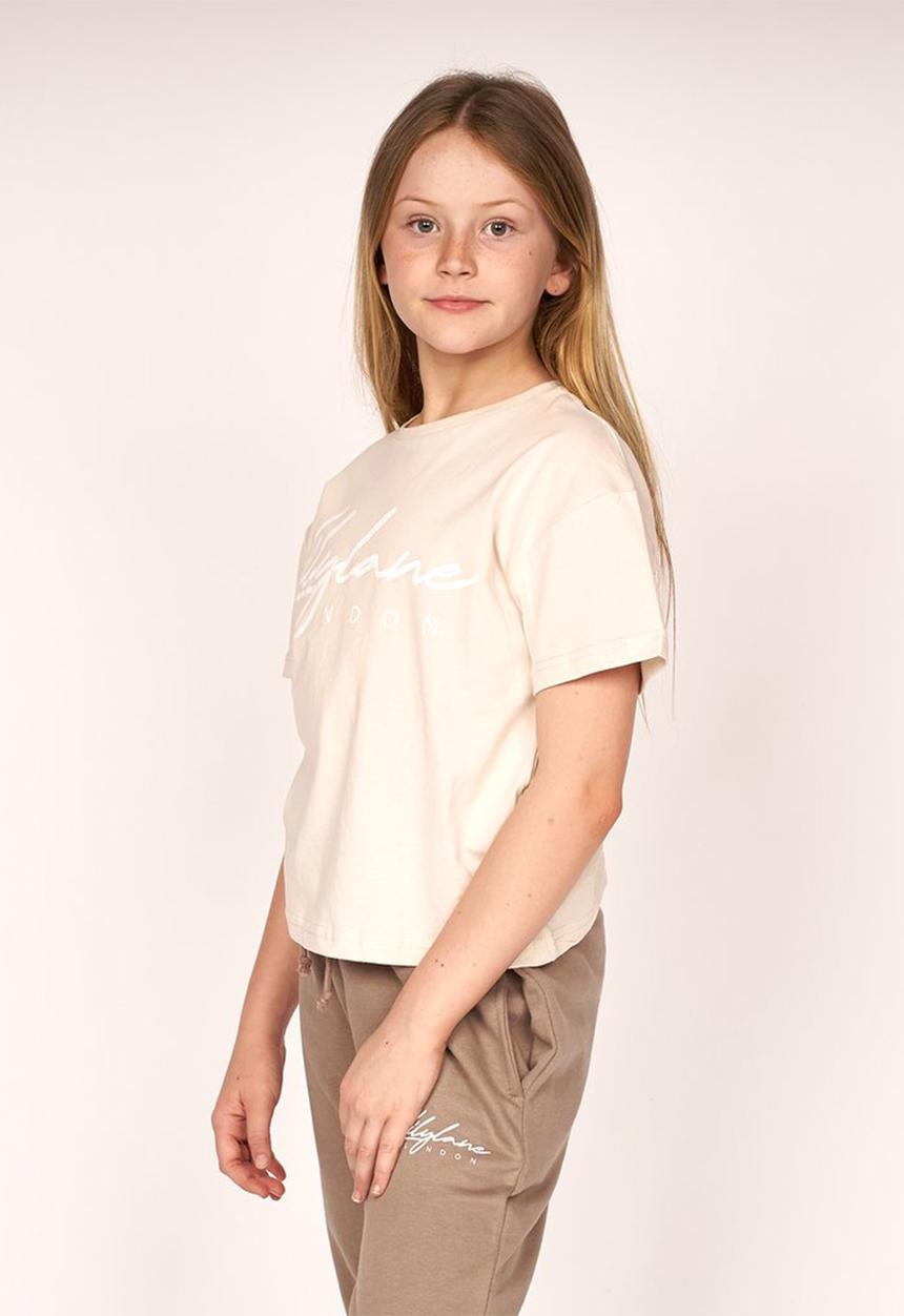 Lilylane - Allura printed tee - beige