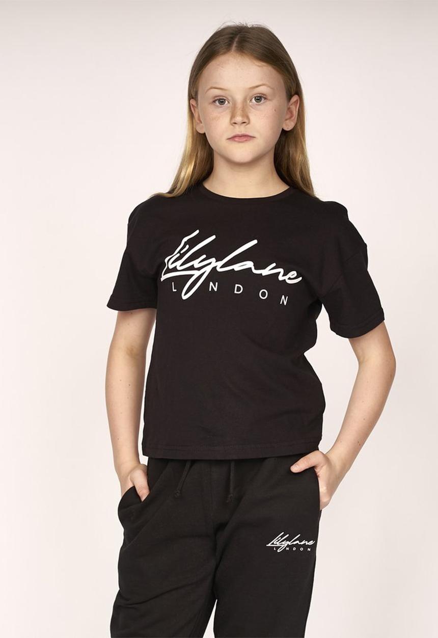Lilylane - Allura printed tee - black