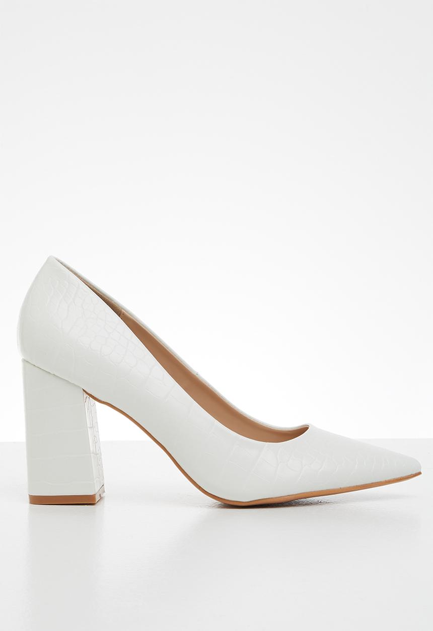 Superbalist - Nolline  block heel - white