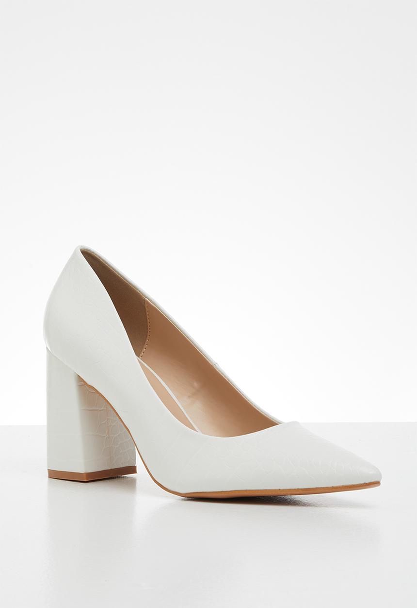 Superbalist - Nolline  block heel - white