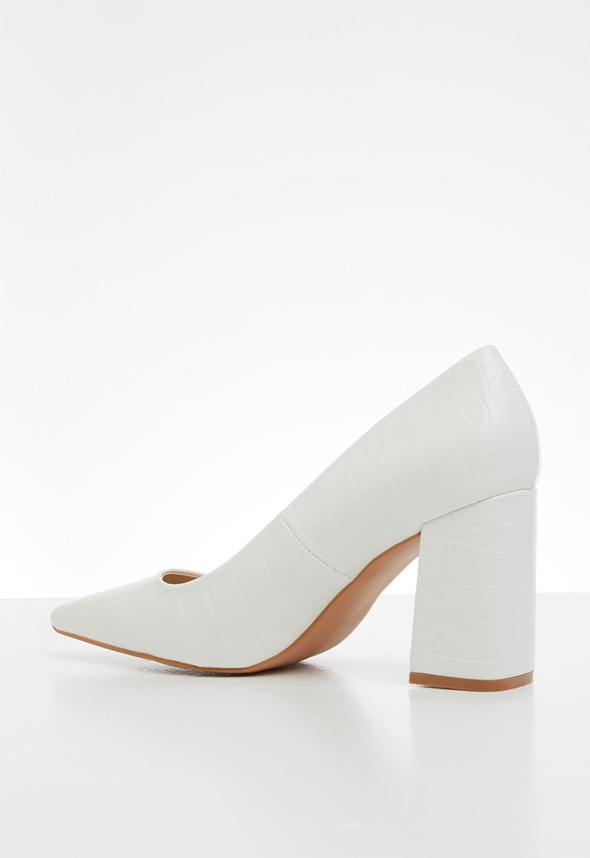 Superbalist - Nolline  block heel - white