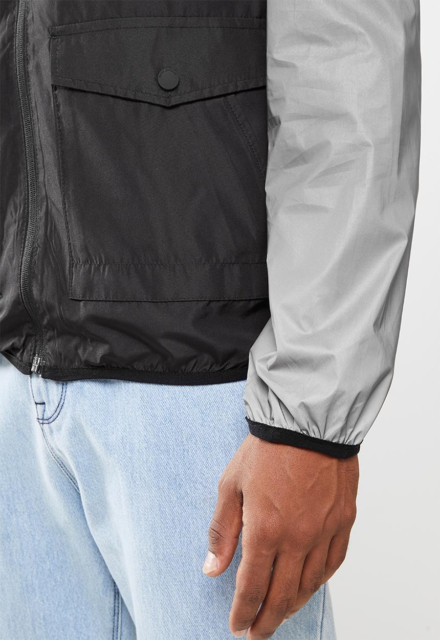 Brave Soul - Reflex jacket - black & grey