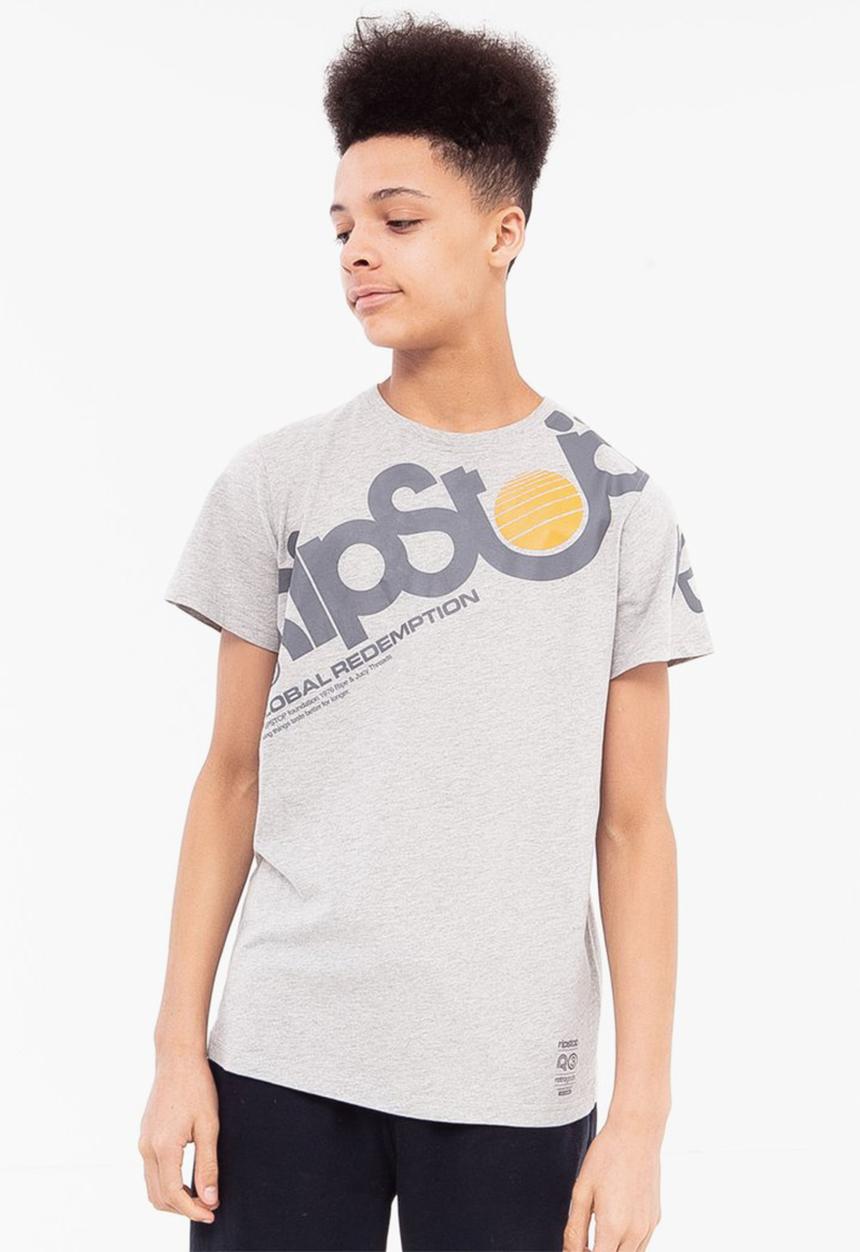 Ripstop - Plantan short sleeve tee - grey