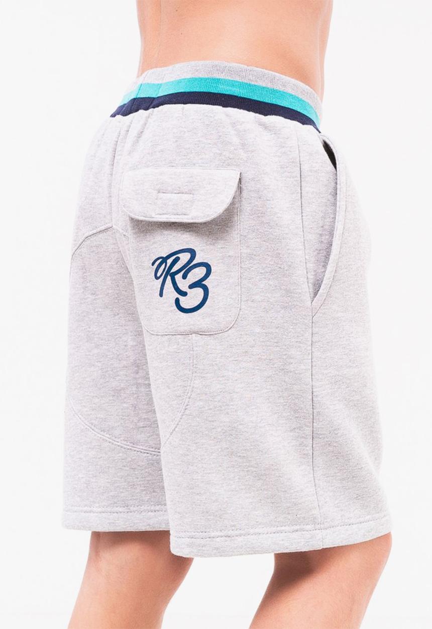 Ripstop - Showside jog shorts - grey marl