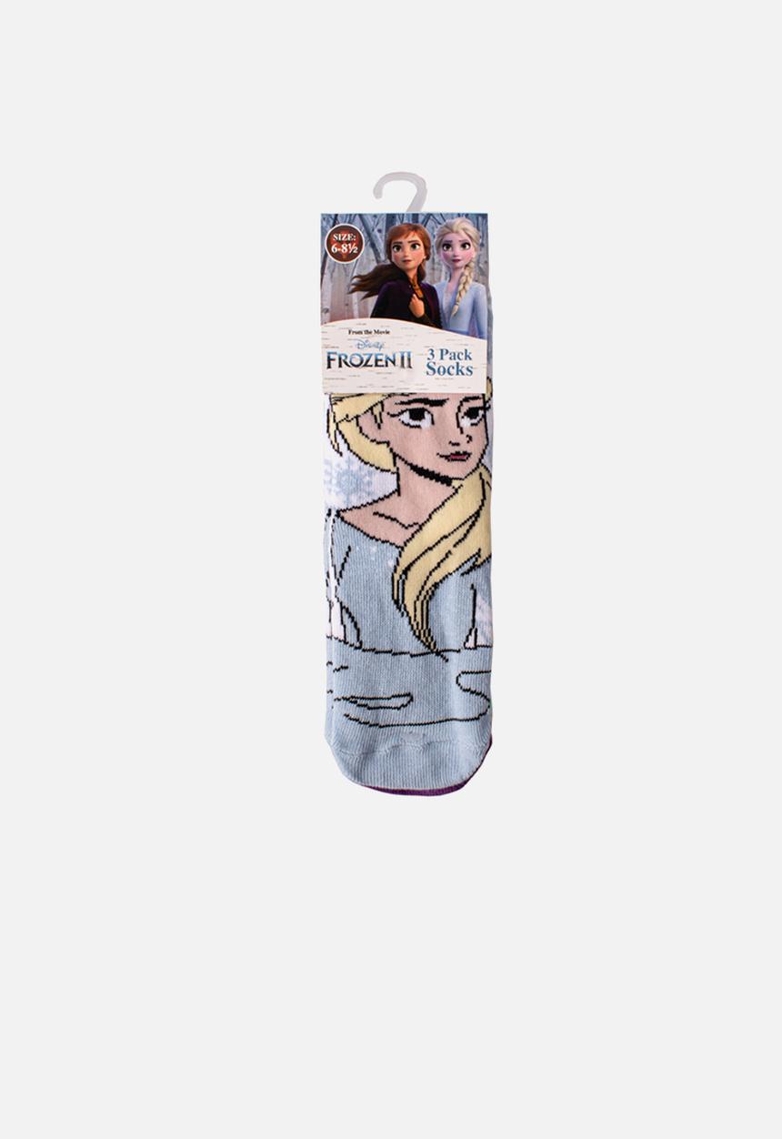 Character Group - 3 pack anklet sock frozen - multi