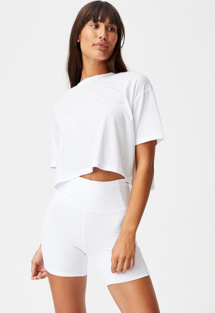 Cotton On - Relaxed active t-shirt - white