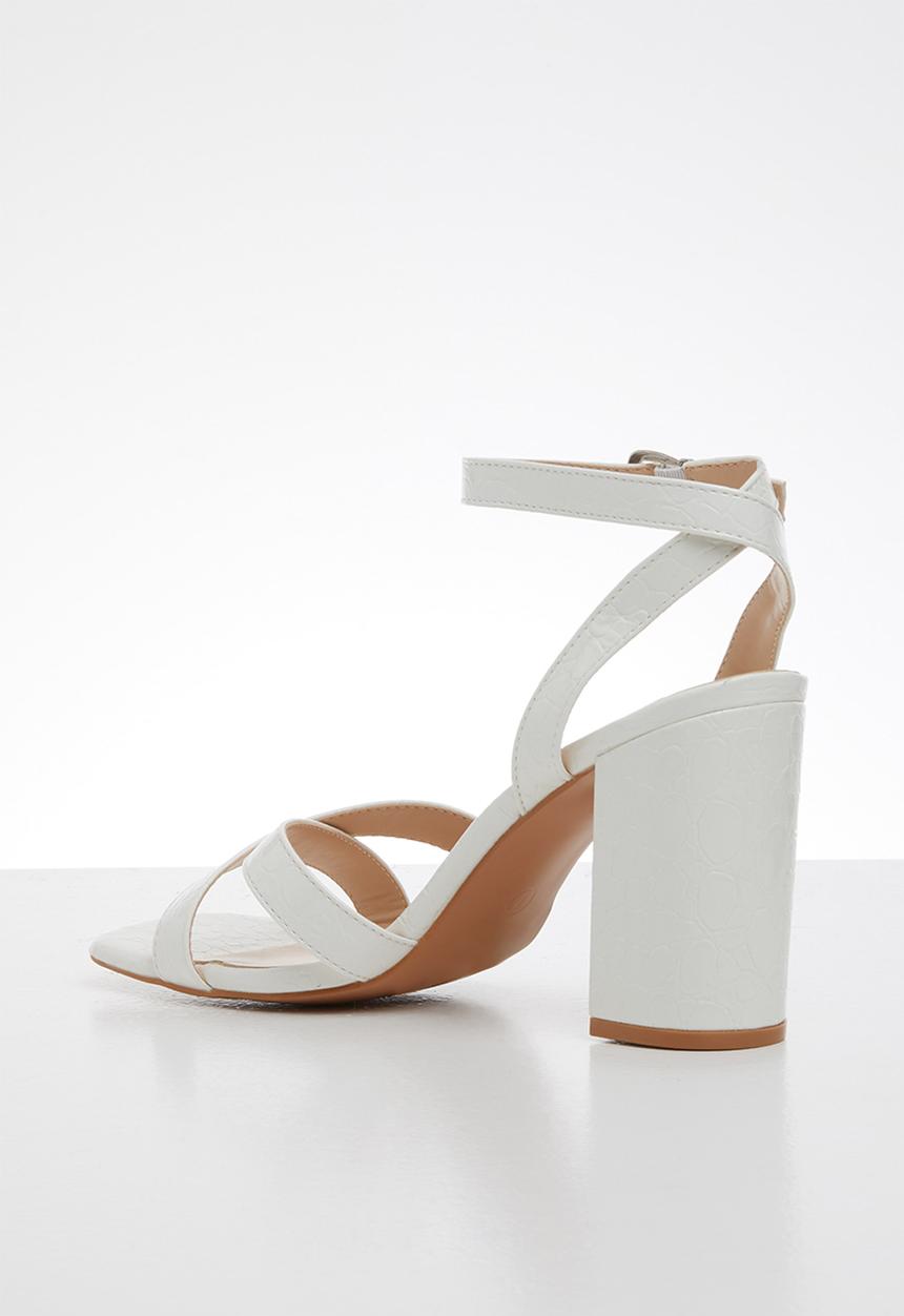 Superbalist - Fenne block heel - white