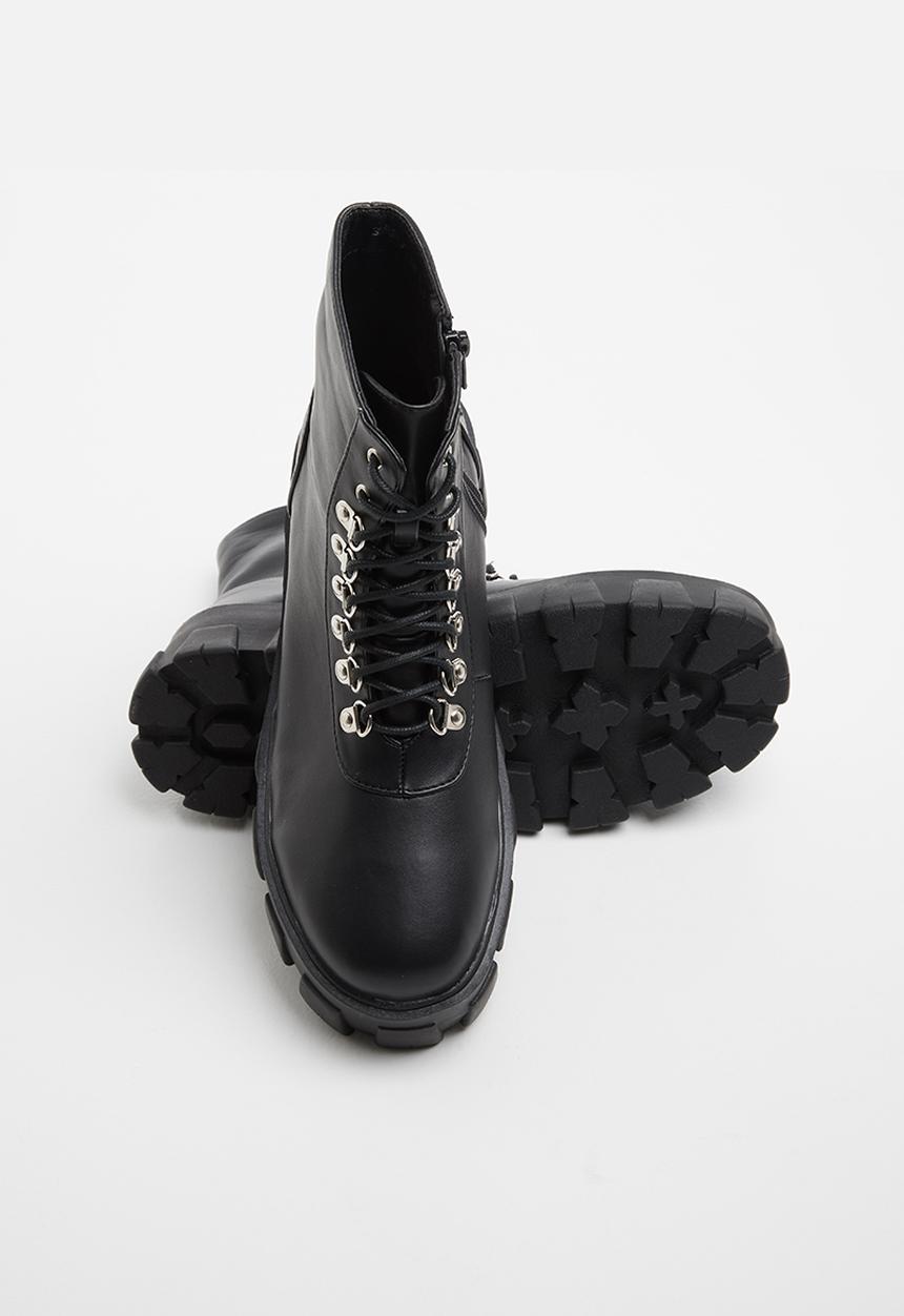 Superbalist - Sharr lace-up boot - black