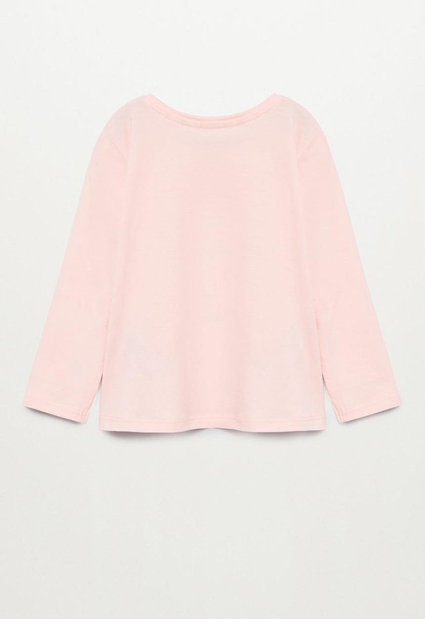 MANGO - Cordill tee - pastel pink