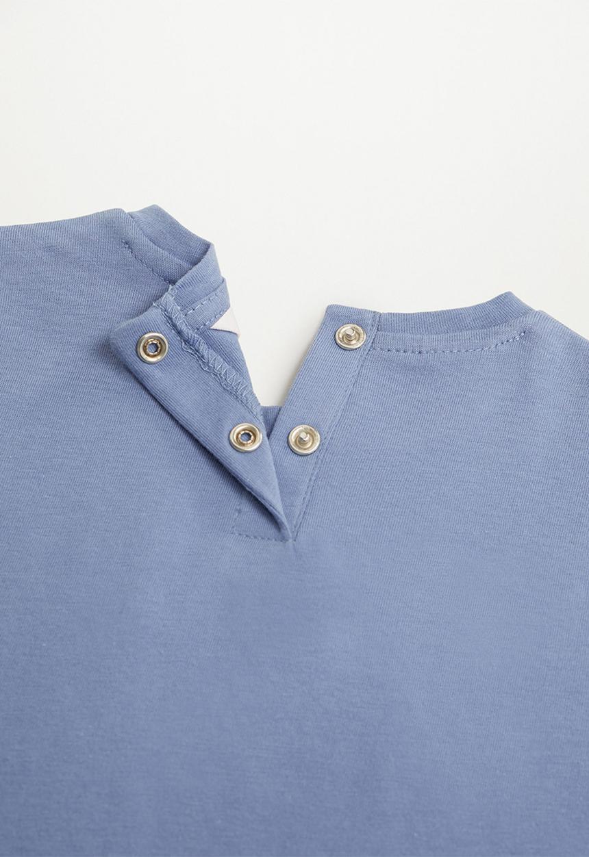 MANGO - Paul long sleeve tee - blue