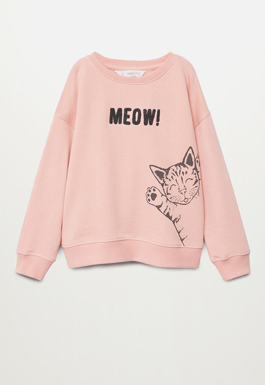 MANGO - Dublini sweatshirt - pastel pink