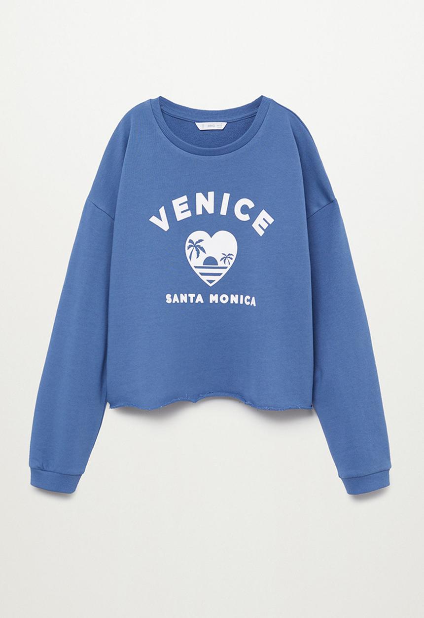 MANGO - Venice sweatshirt - blue