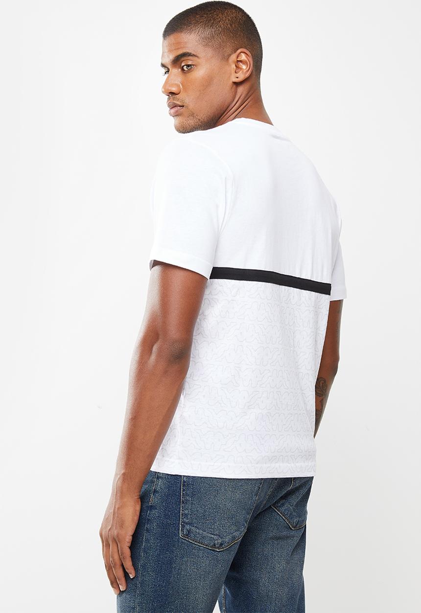 KAPPA - Logo carlos tee - white