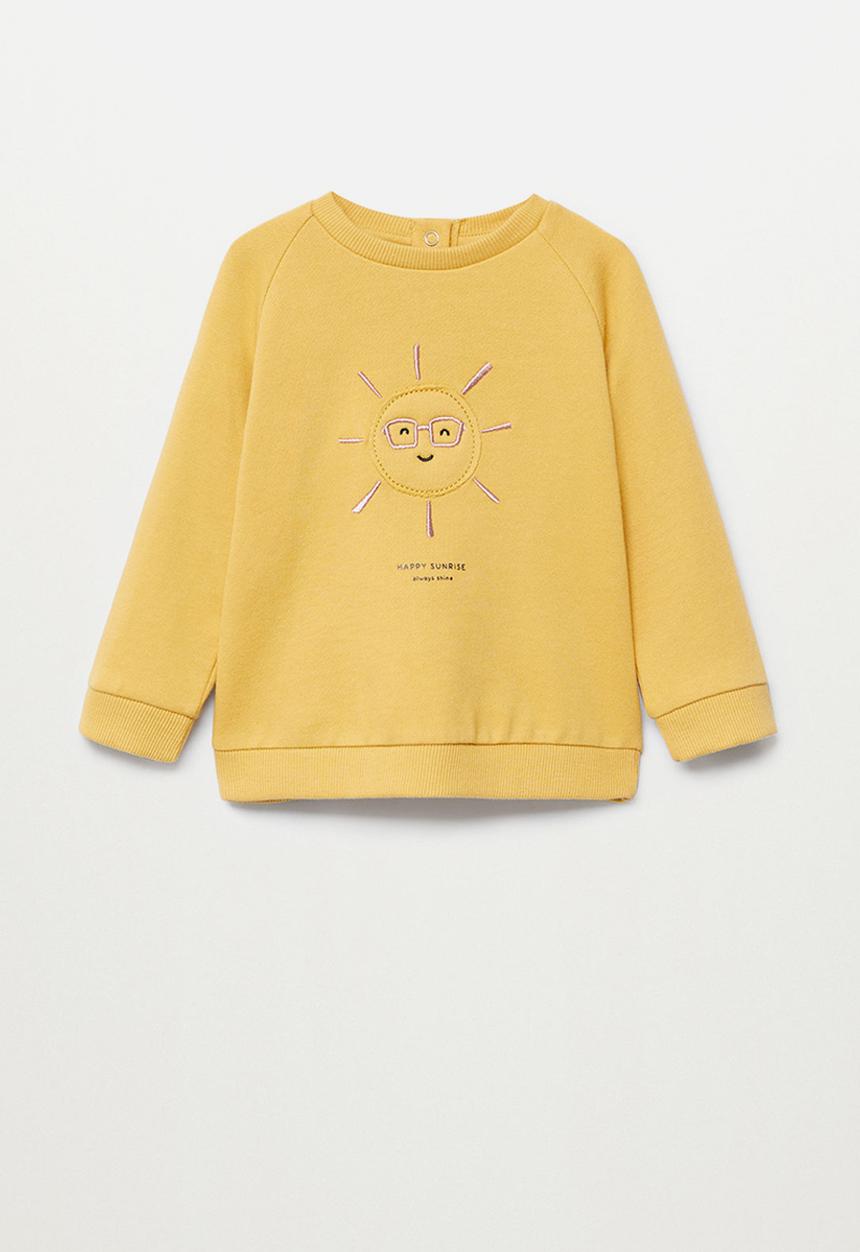 MANGO - Mires8 sweatshirt - yellow