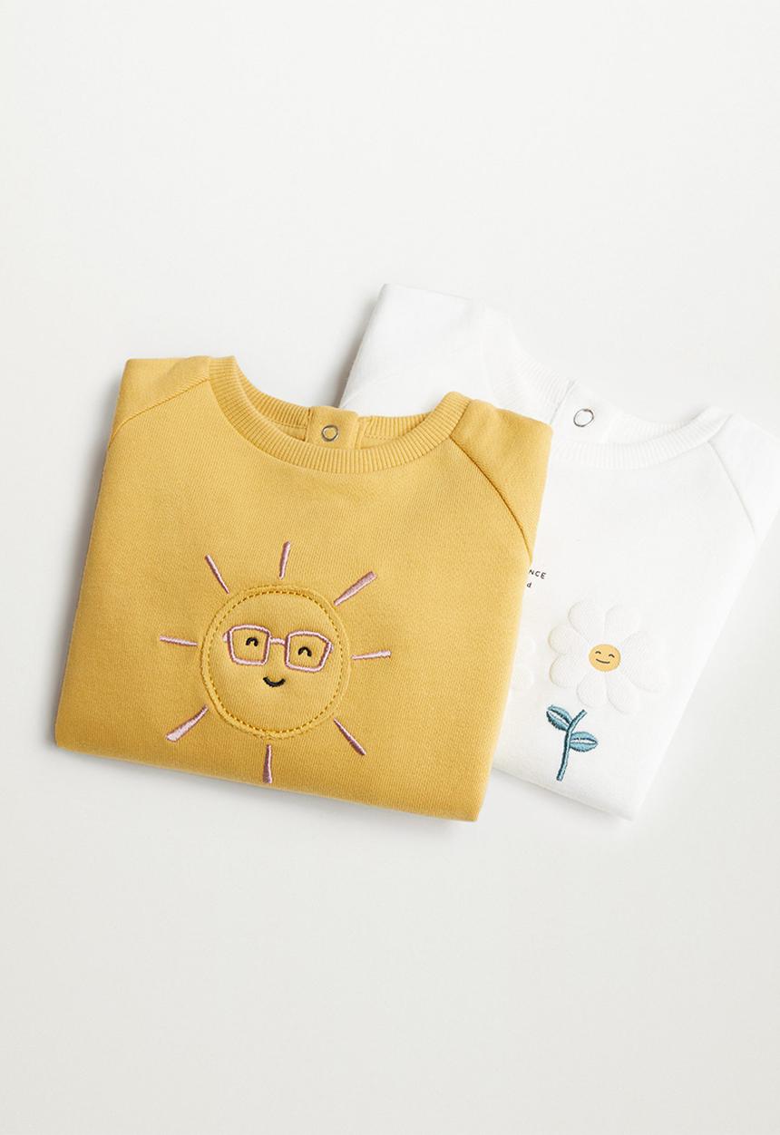 MANGO - Mires8 sweatshirt - yellow