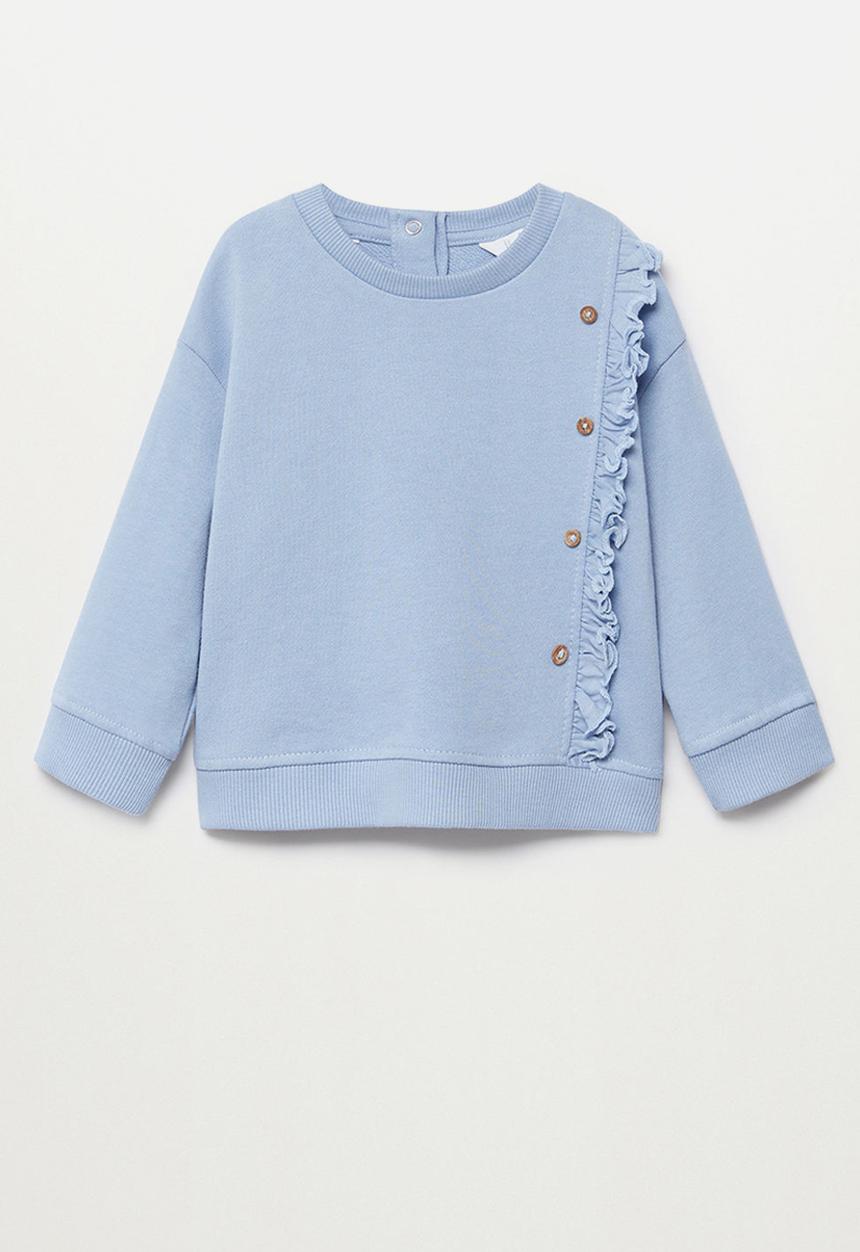 MANGO - Saturn sweatshirt - pastel purple