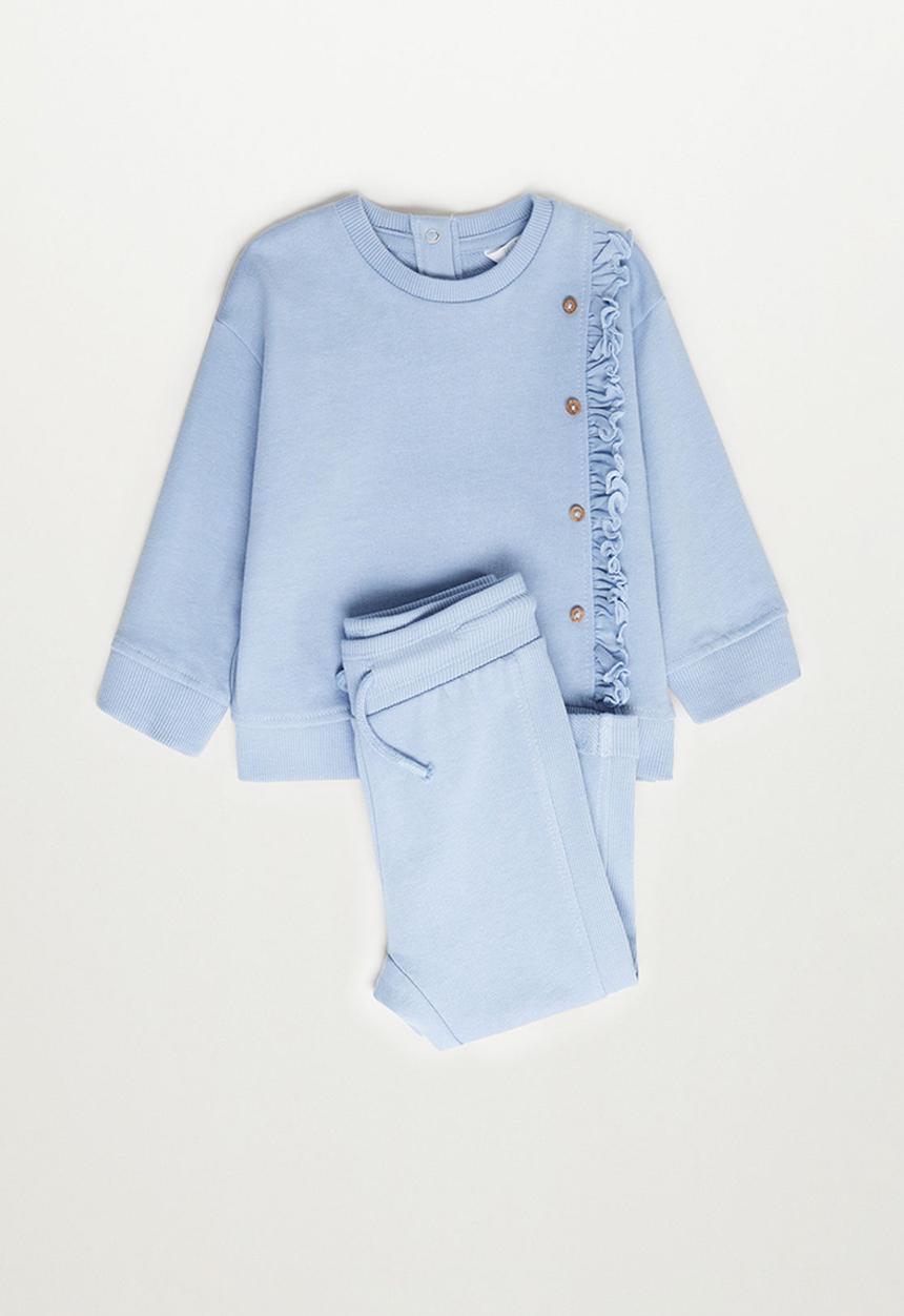 MANGO - Saturn sweatshirt - pastel purple