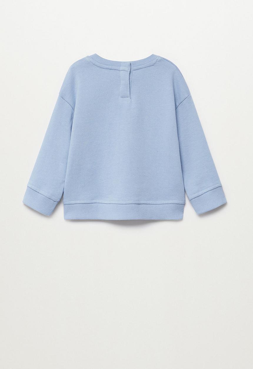 MANGO - Saturn sweatshirt - pastel purple