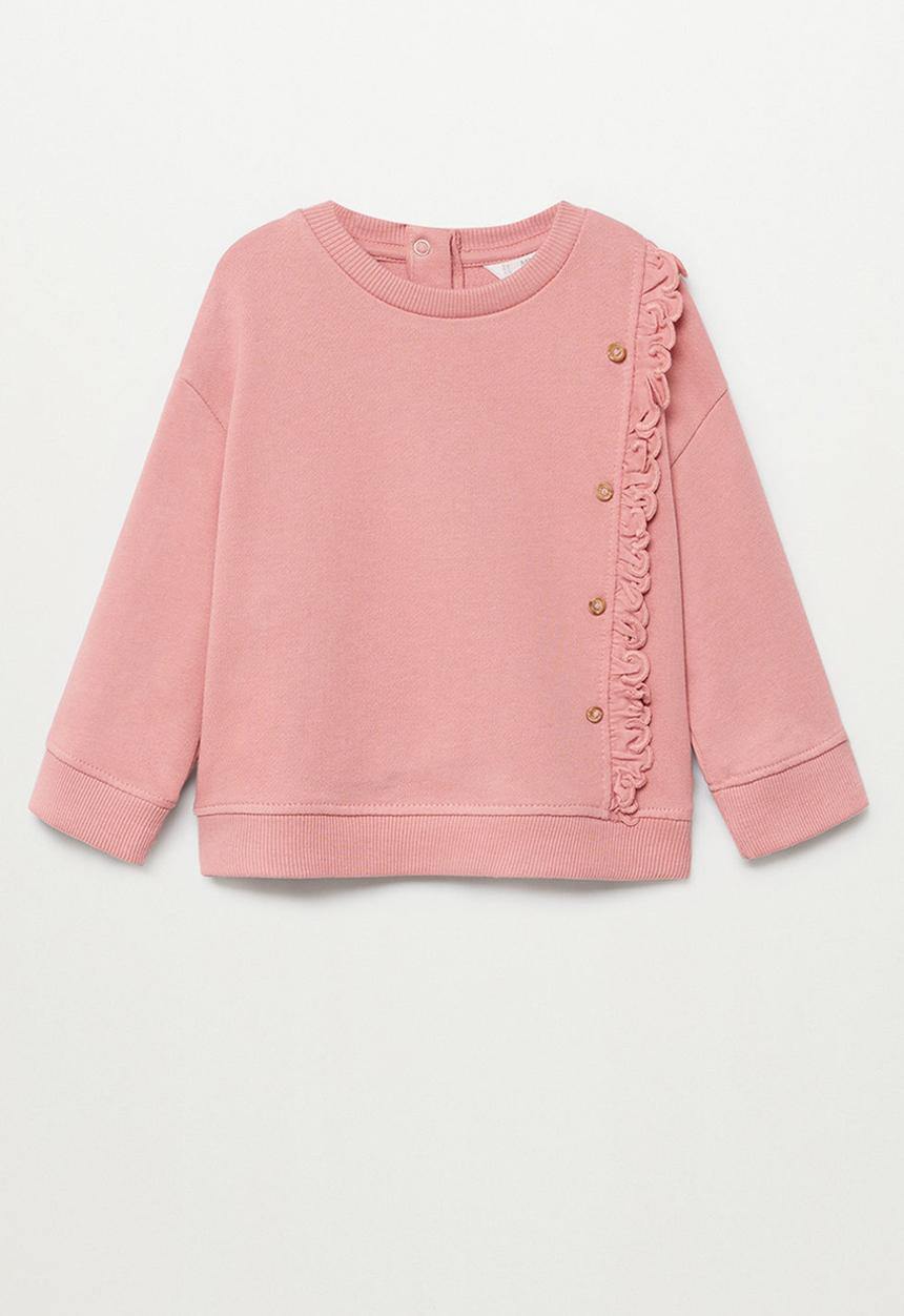 MANGO - Saturn sweatshirt - bright pink