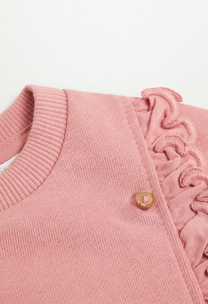 MANGO - Saturn sweatshirt - bright pink