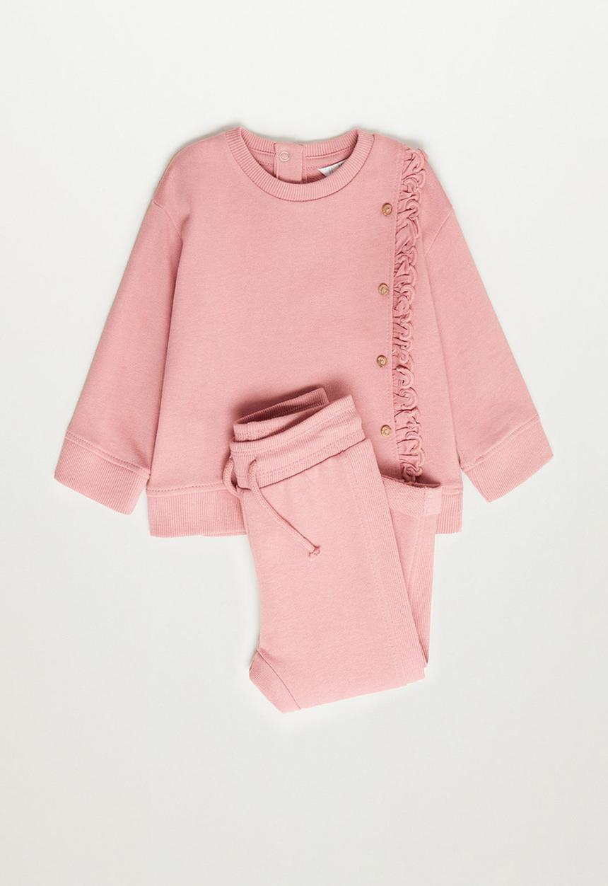 MANGO - Saturn sweatshirt - bright pink
