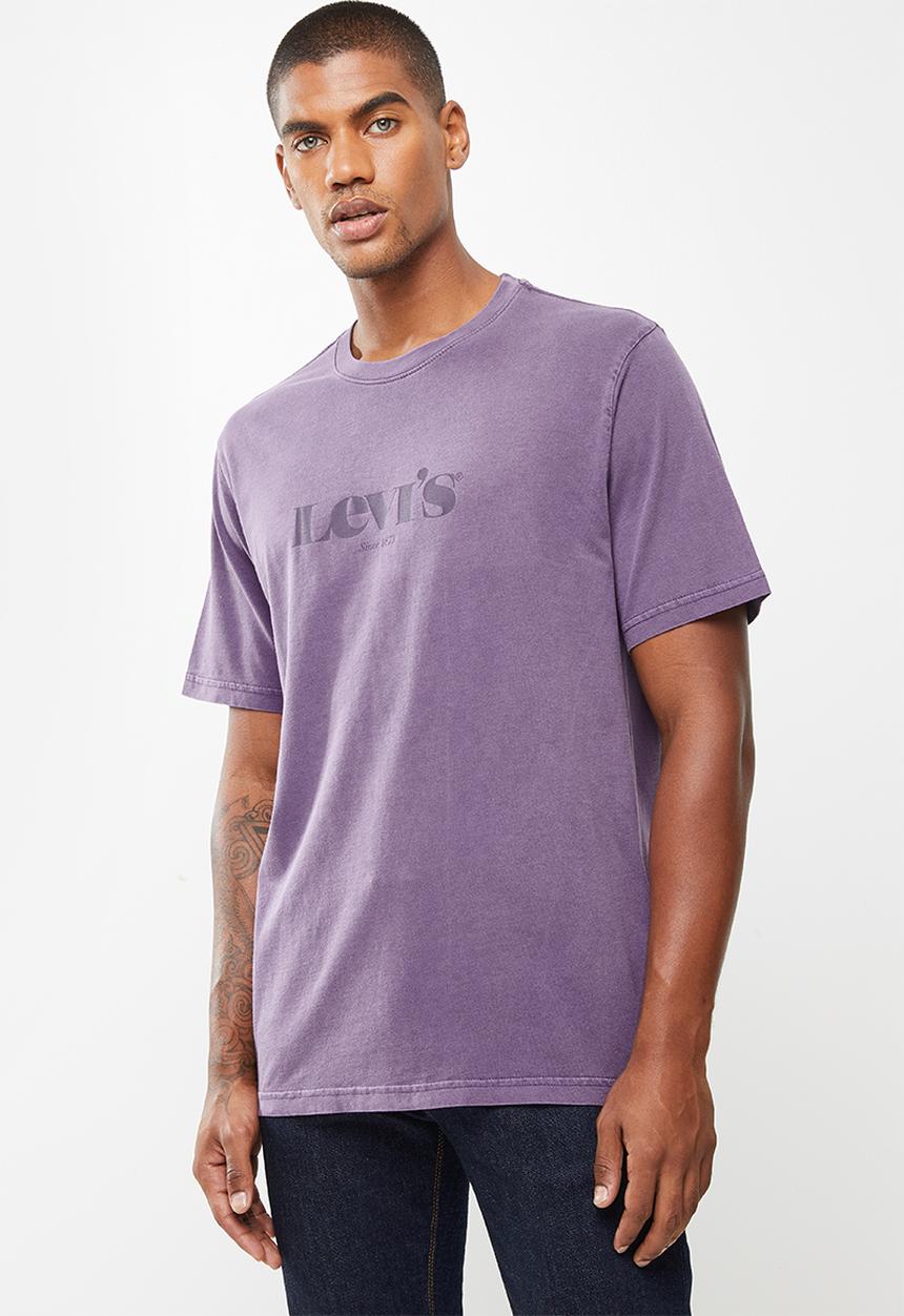 Levi’s® - Short sleeve relaxed fit tee - purple