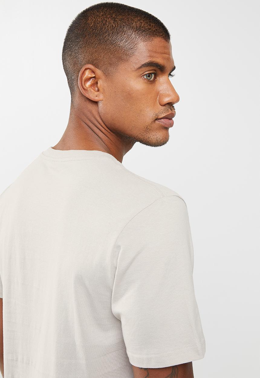 Cotton On - Tbar moto T-shirt - light grey