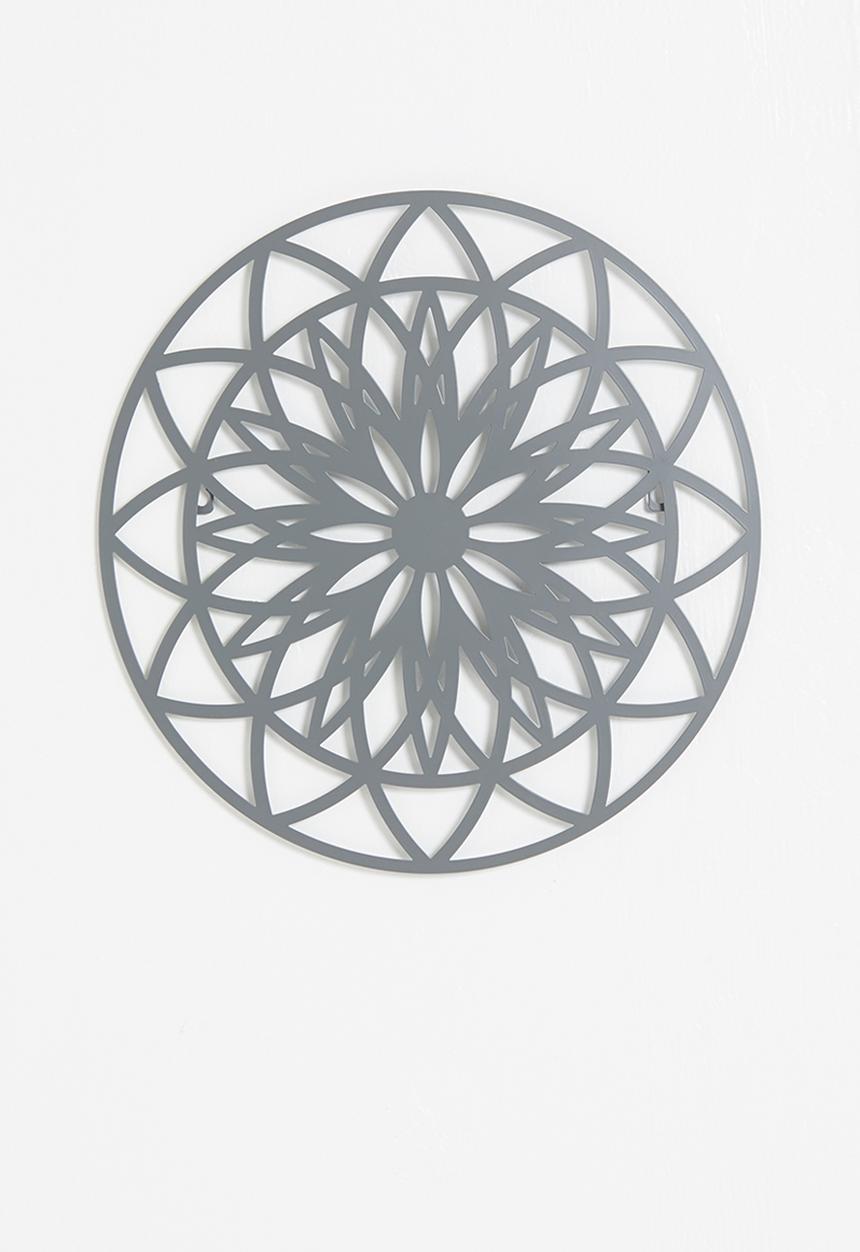 Present Time - Fairytale wall art - grey
