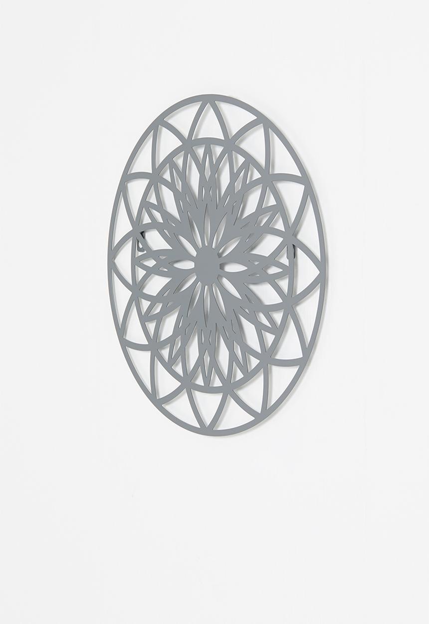 Present Time - Fairytale wall art - grey