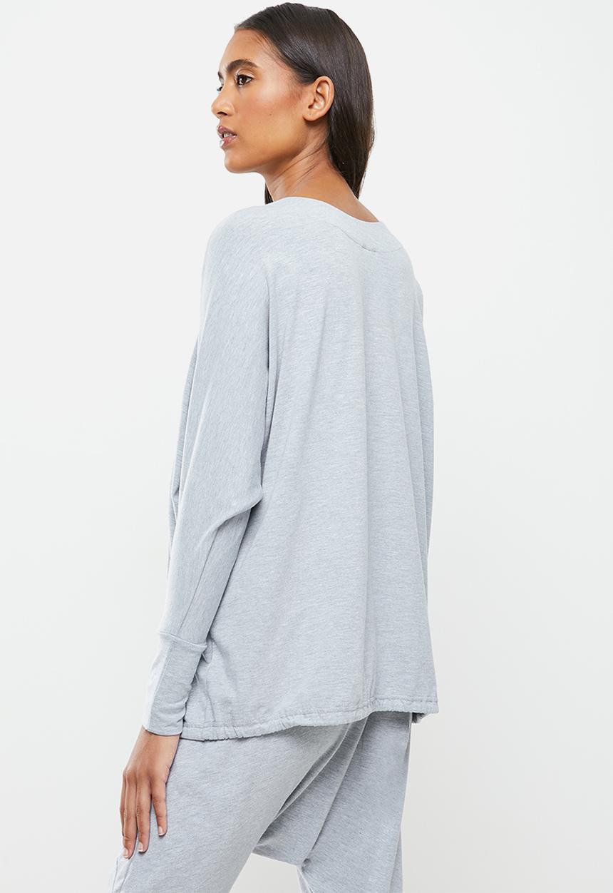 STRONG by T-Shirt Bed Co. - Ladies oversized sweat - grey