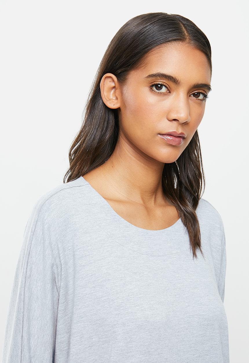 STRONG by T-Shirt Bed Co. - Ladies oversized sweat - grey