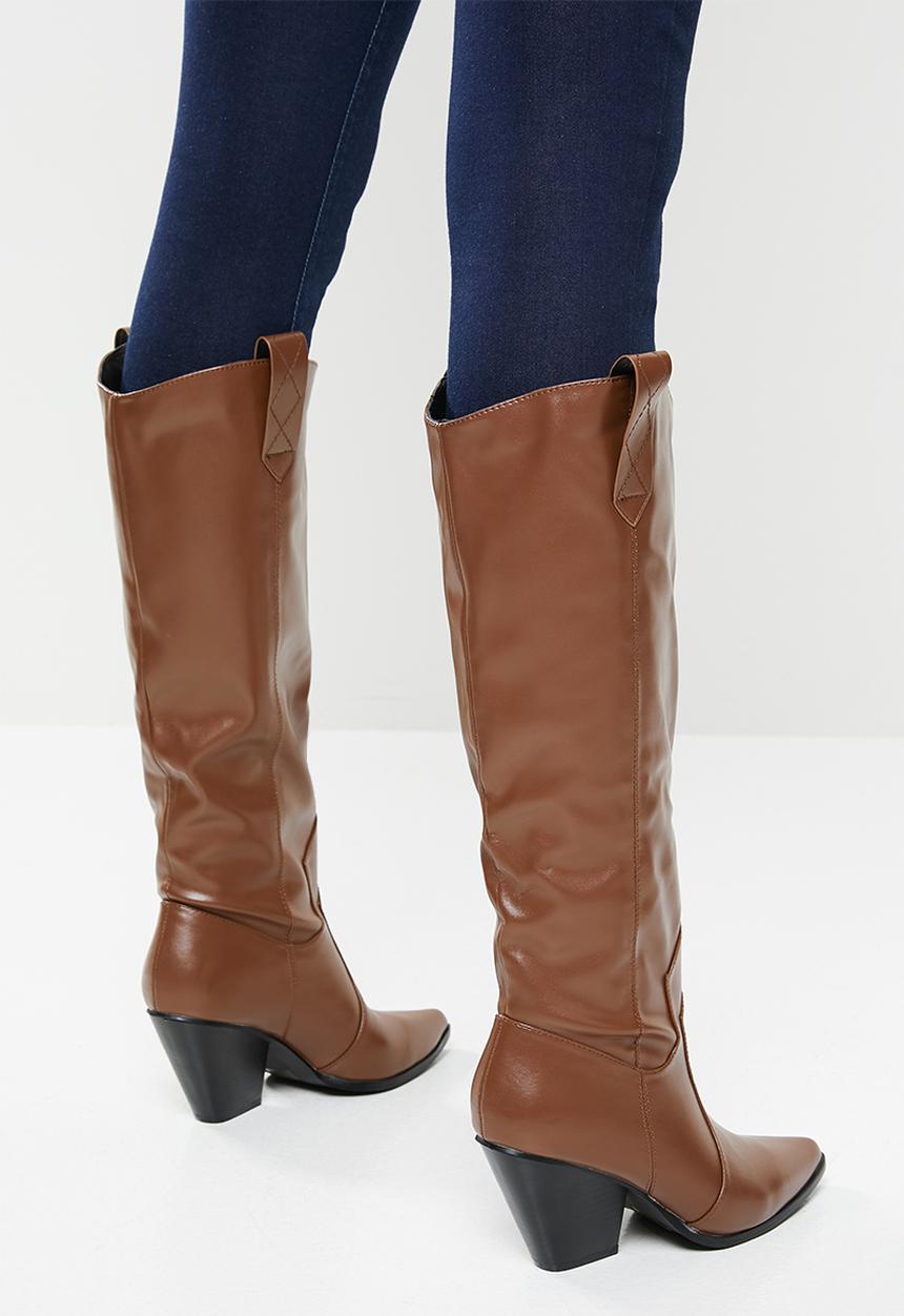 Superbalist - Jorgan knee-high boot - brown