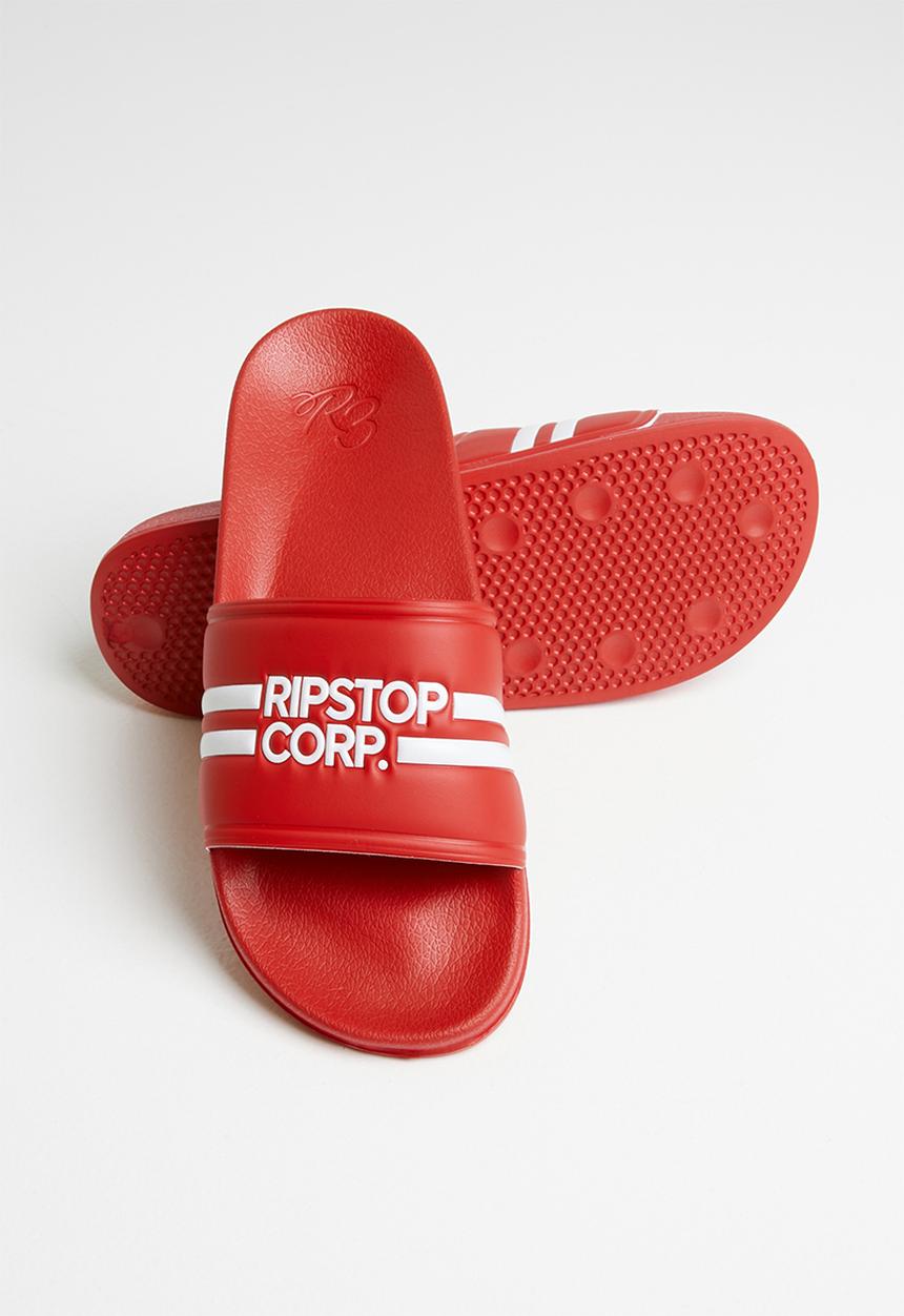 Ripstop - Slideman printed sliders - red